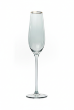 Load image into Gallery viewer, Bibi Teal Champagne Flute