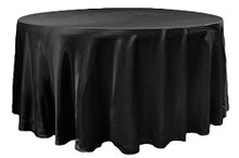Load image into Gallery viewer, MATTE SATIN TABLECLOTH COLLECTION