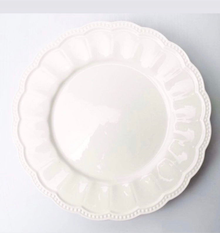 Glass charger plates