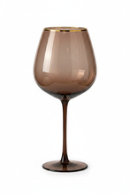 Load image into Gallery viewer, Bibi Brown Wine Glass
