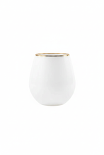 Load image into Gallery viewer, Bibi White Stemless Tumbler

