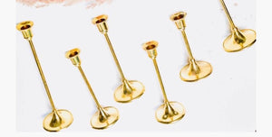 Antica taper candle holders